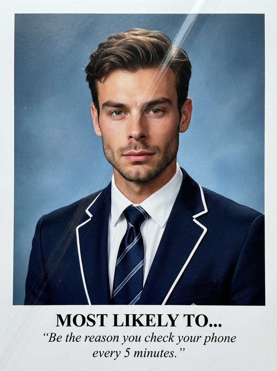 Raw High-Definition Printed Portrait Aesthetic